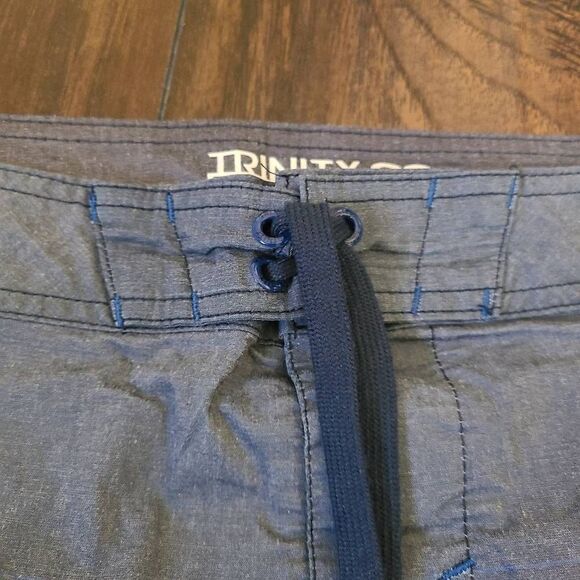 Trinity Striped Board Shorts   - Picture 4 of 8